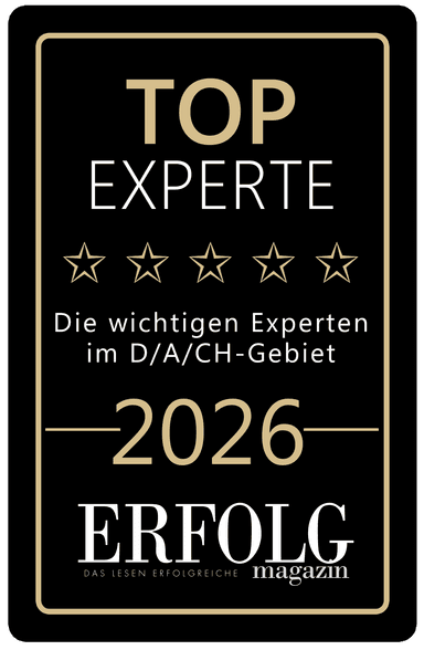 Top Experte 2026 - ERFOLG Magazin